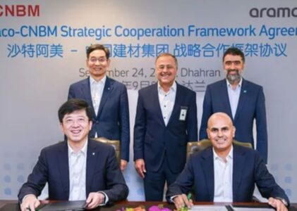 沙特阿美携手中国建材，中国绿色产业制造再进中东
